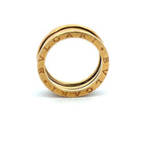 Bvlgari Vintage 9.5 Grams Size 9 18 Karat Yellow Gold Band Ring