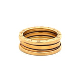 Bvlgari Vintage 9.5 Grams Size 9 18 Karat Yellow Gold Band Ring