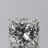 Lab-Grown 1.23 Carat Princess Cut Diamond color G Clarity VS1, precious stones, engagement diamonds