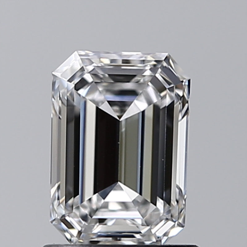 Lab-Grown 0.99 Carat Emerald Cut Diamond color D Clarity VVS2, precious stones, engagement diamonds