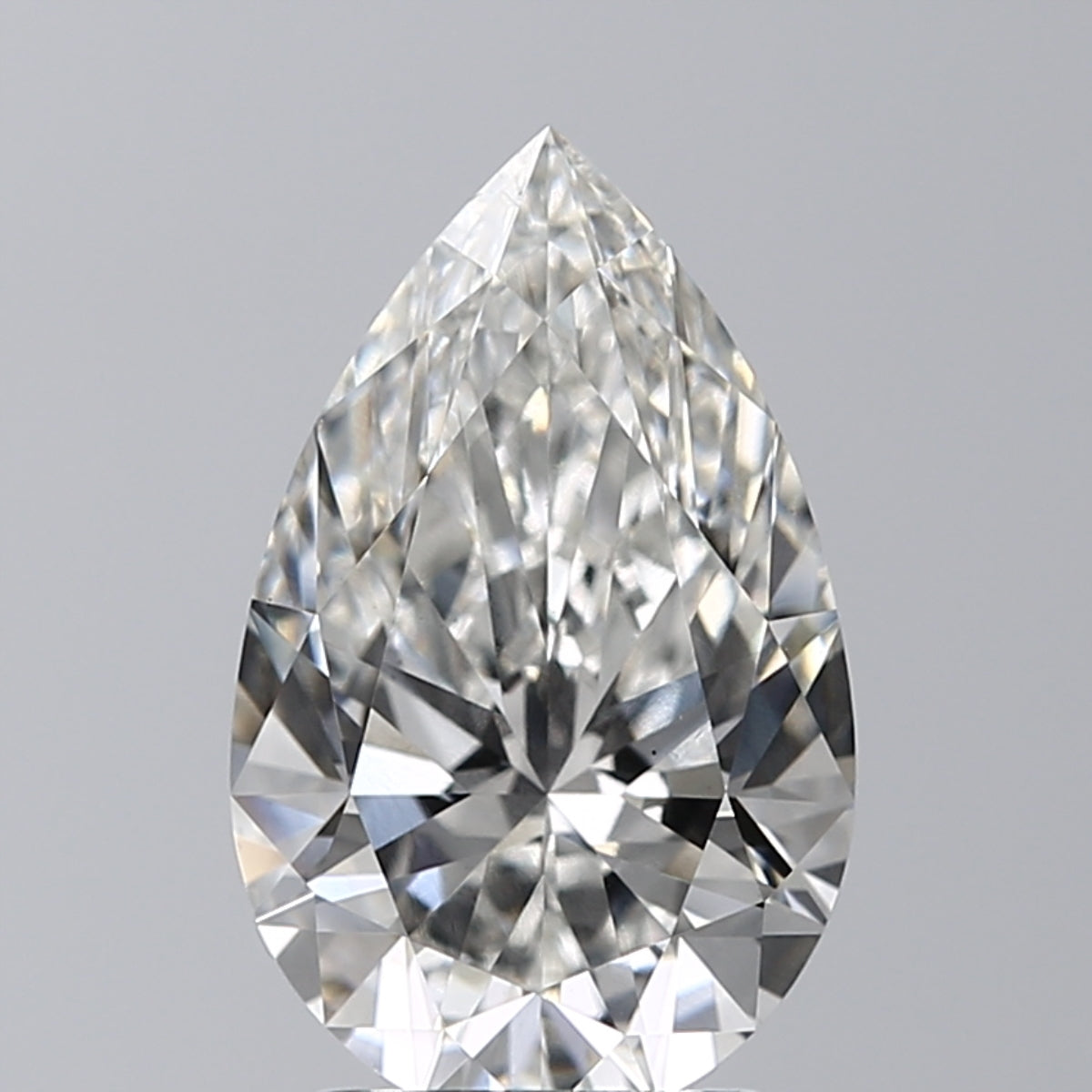 Lab-Grown 2.27 Carat Pear Shape Diamond color G Clarity VS1, precious stones, engagement diamonds