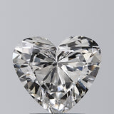 Lab-Grown 1.50 Carat Heart Shape Diamond color F Clarity VS2, precious stones, engagement diamonds