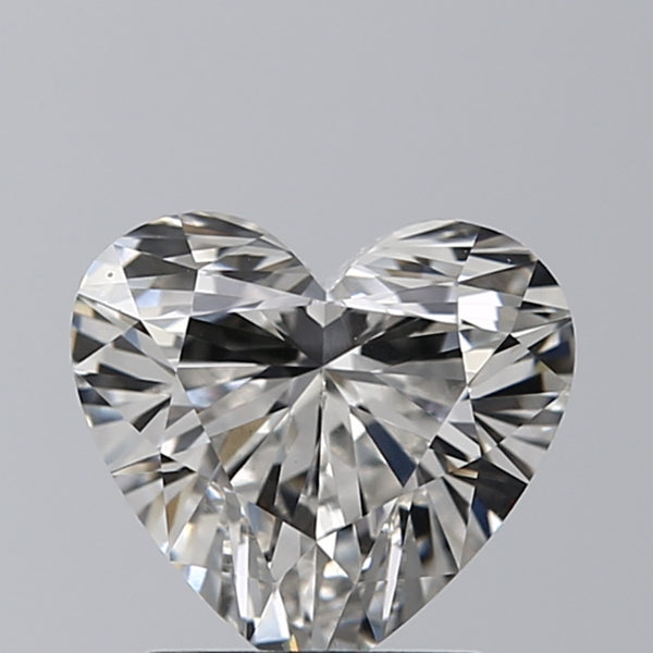 Lab-Grown 1.51 Carat Heart Shape Diamond color G Clarity VVS2, precious stones, engagement diamonds