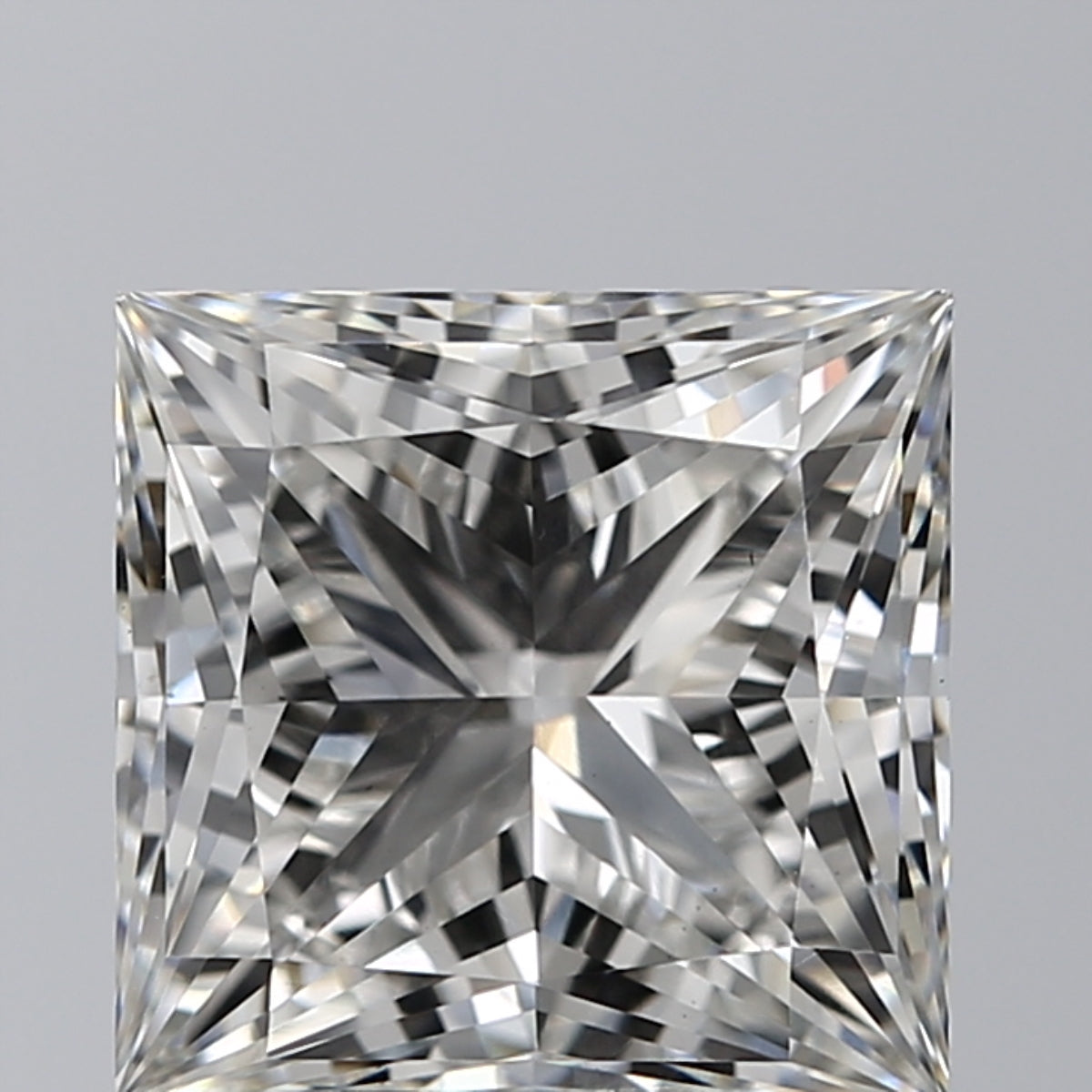 Lab-Grown 3.52 Carat Princess Cut Diamond color H Clarity VS1, precious stones, engagement diamonds