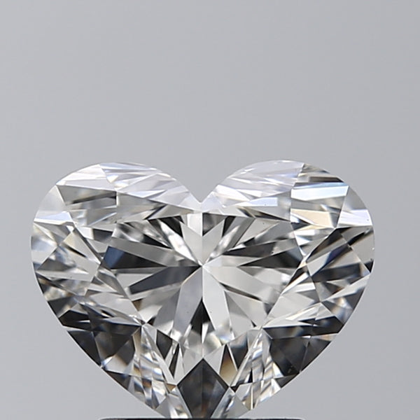 Lab-Grown 2.01 Carat Heart Shape Diamond color F Clarity VS1, precious stones, engagement diamonds