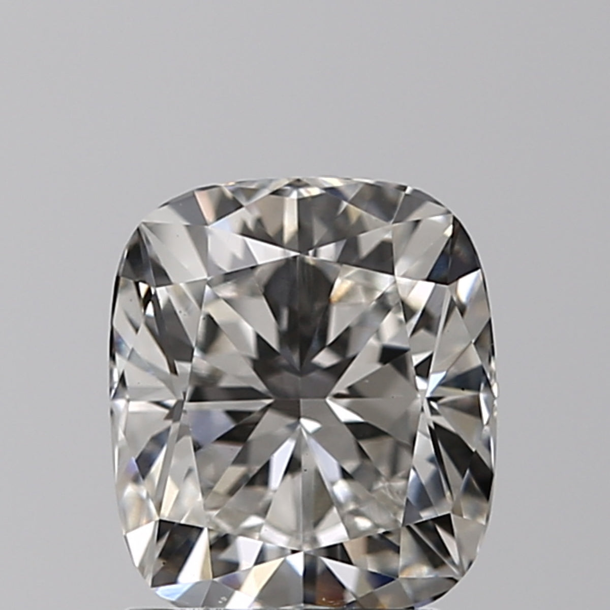 Lab-Grown 1.70 Carat Cushion Modified Brilliant Cut Diamond color G Clarity VS1, precious stones, engagement diamonds