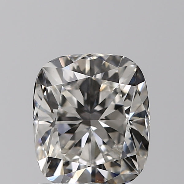 Lab-Grown 1.70 Carat Cushion Modified Brilliant Cut Diamond color G Clarity VS1, precious stones, engagement diamonds