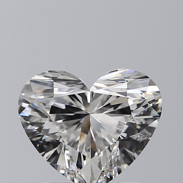 Lab-Grown 1.51 Carat Heart Shape Diamond color G Clarity VS1, precious stones, engagement diamonds