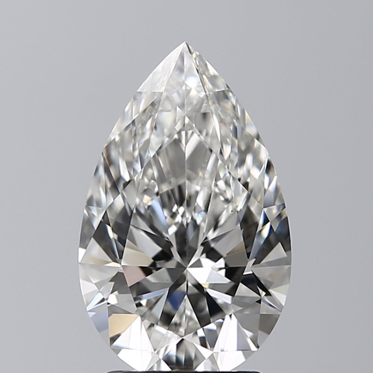 Lab-Grown 2.23 Carat Pear Shape Diamond color G Clarity VS1, precious stones, engagement diamonds