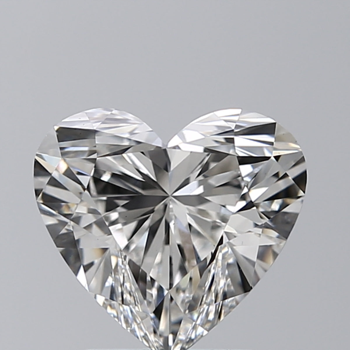 Lab-Grown 2.01 Carat Heart Shape Diamond color F Clarity VS1, precious stones, engagement diamonds