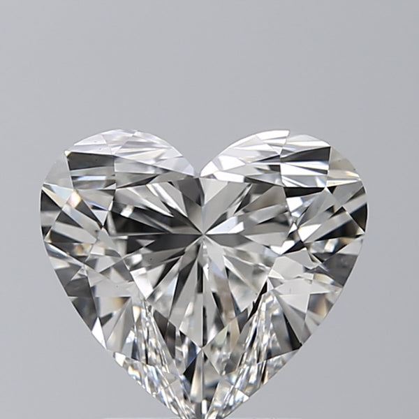 Lab-Grown 2.01 Carat Heart Shape Diamond color F Clarity VS1, precious stones, engagement diamonds
