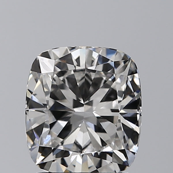Lab-Grown 1.72 Carat Cushion Modified Brilliant Cut Diamond color G Clarity VVS2, precious stones, engagement diamonds