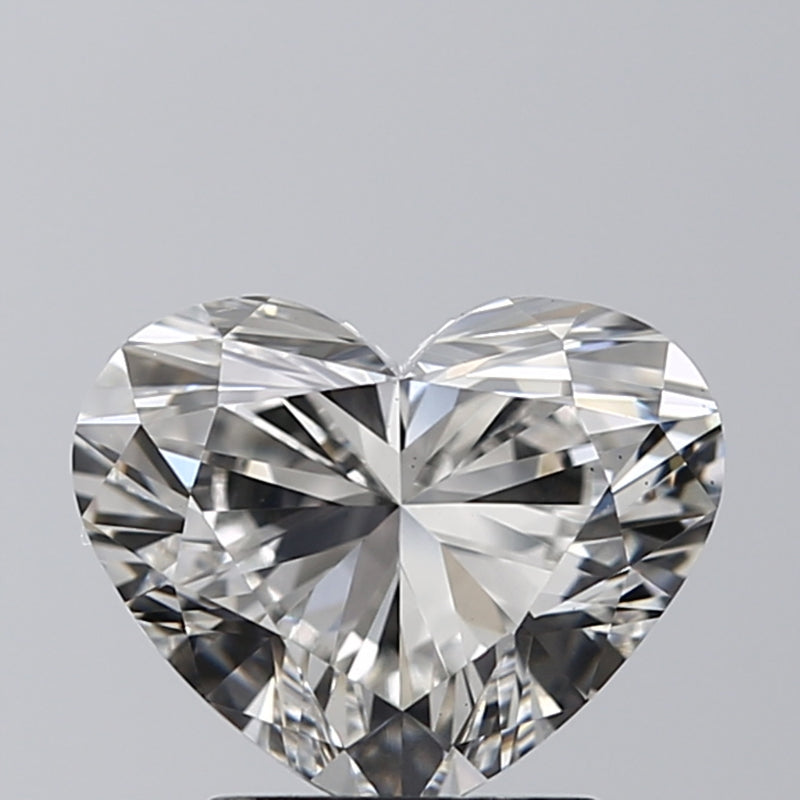 Lab-Grown 2.02 Carat Heart Shape Diamond color G Clarity VS1, precious stones, engagement diamonds