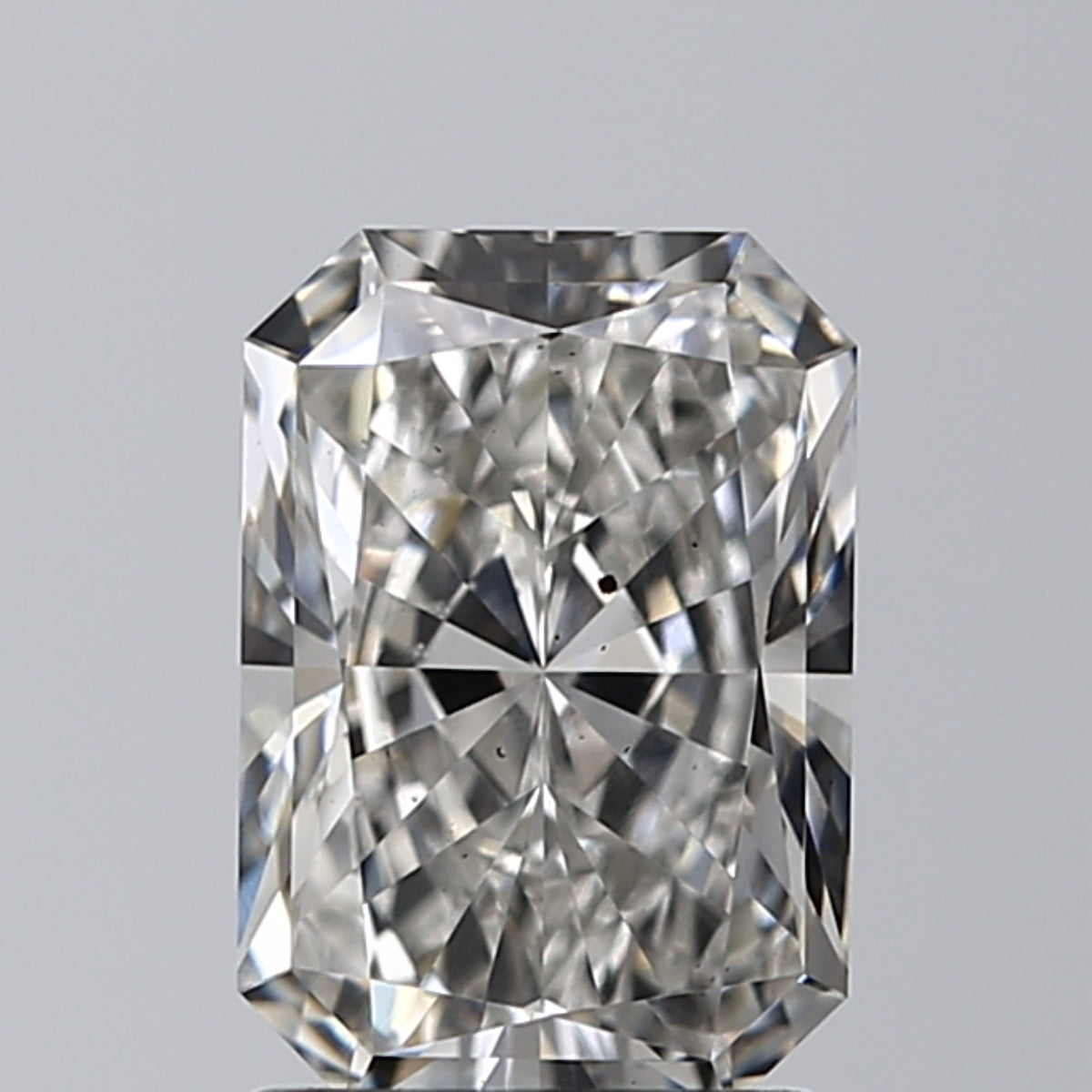 Lab-Grown 1.66 Carat Radiant Cut Diamond color H Clarity SI1, precious stones, engagement diamonds