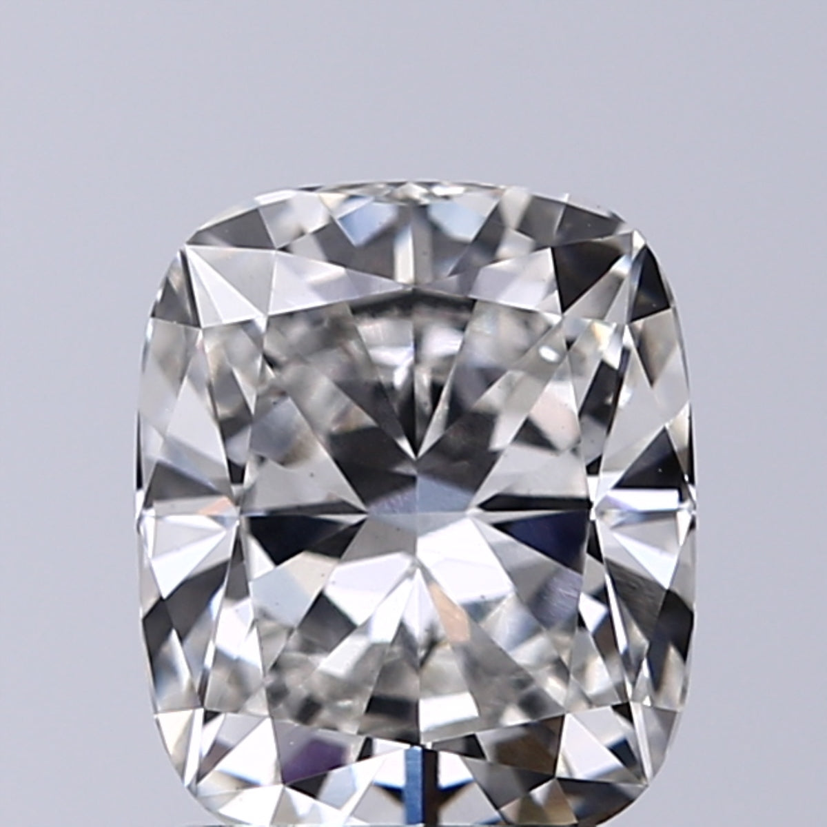 Lab-Grown 1.90 Carat Cushion Modified Brilliant Cut Diamond color G Clarity VS1, precious stones, engagement diamonds
