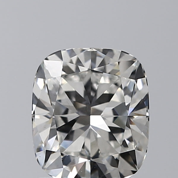 Lab-Grown 1.51 Carat Cushion Modified Brilliant Cut Diamond color G Clarity VS1, precious stones, engagement diamonds