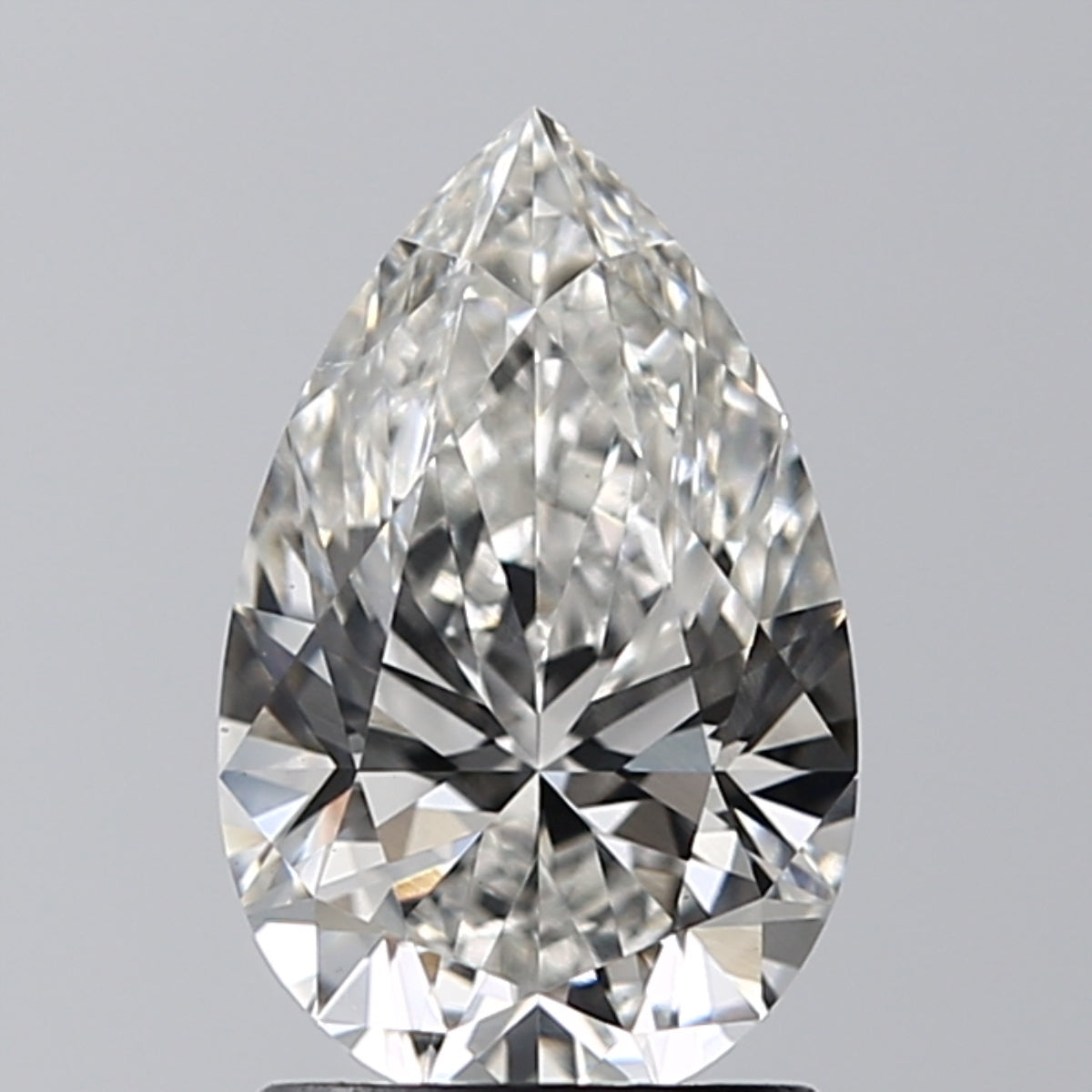 Lab-Grown 1.52 Carat Pear Shape Diamond color G Clarity VVS2, precious stones, engagement diamonds