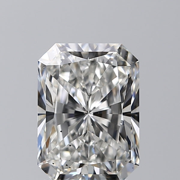 Lab-Grown 2.02 Carat Radiant Cut Diamond color G Clarity VS2 With GIA Certificate, precious stones, engagement diamonds