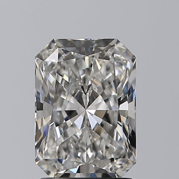 Lab-Grown 1.55 Carat Radiant Cut Diamond color G Clarity VS1 With GIA Certificate, precious stones, engagement diamonds