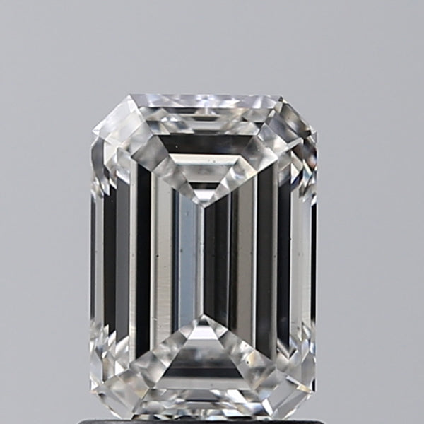 Lab-Grown 1.21 Carat Emerald Cut Diamond color F Clarity VS2, precious stones, engagement diamonds