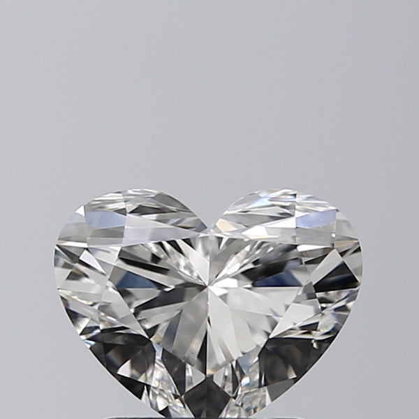 Lab-Grown 1.50 Carat Heart Shape Diamond color G Clarity VS1 With GIA Certificate, precious stones, engagement diamonds