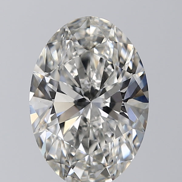 Lab-Grown 2.20 Carat Oval Shape Diamond color G Clarity VS1 With GIA Certificate, precious stones, engagement diamonds