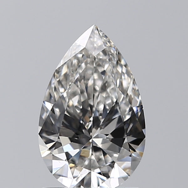 Lab-Grown 1.21 Carat Pear Shape Diamond color G Clarity VS1, precious stones, engagement diamonds