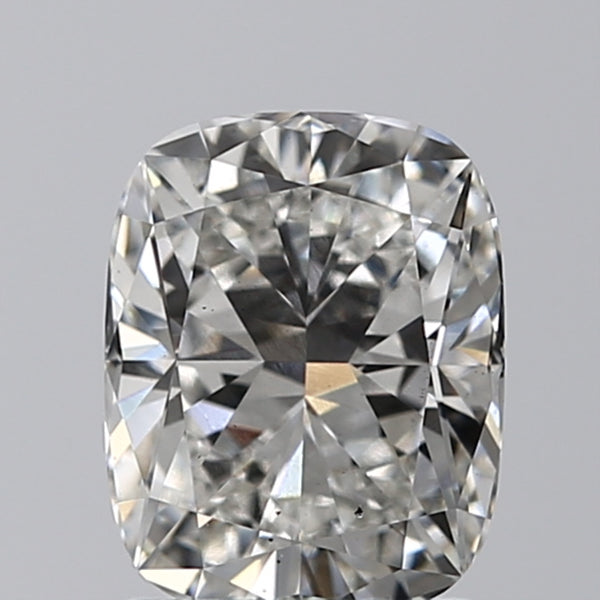 Lab-Grown 1.51 Carat Cushion Modified Brilliant Cut Diamond color G Clarity VS2 With GIA Certificate, precious stones, engagement diamonds