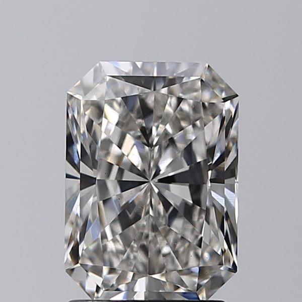 Lab-Grown 1.73 Carat Radiant Cut Diamond color G Clarity VS1 With GIA Certificate, precious stones, engagement diamonds