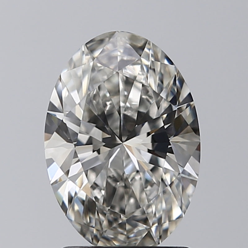 Lab-Grown 1.56 Carat Oval Shape Diamond color H Clarity VVS2 With GIA Certificate, precious stones, engagement diamonds