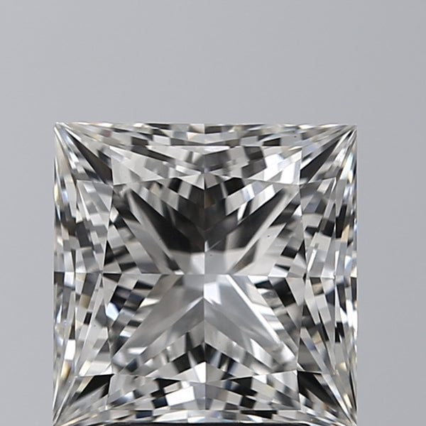Lab-Grown 3.02 Carat Princess Cut Diamond color G Clarity VS1 With GIA Certificate, precious stones, engagement diamonds