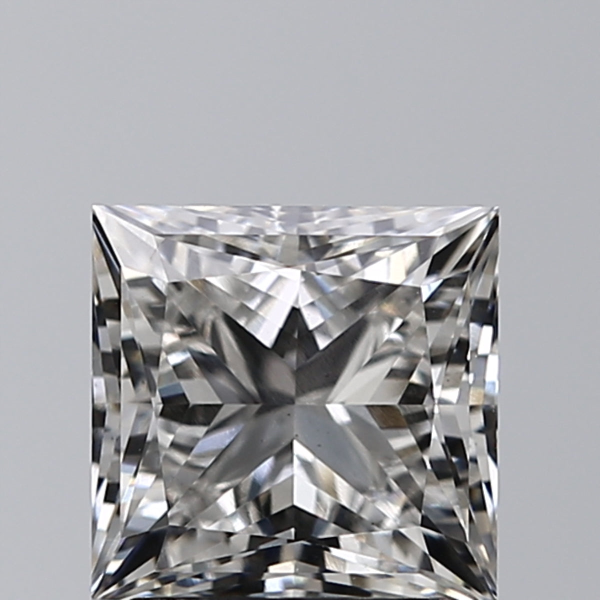 Lab-Grown 2.01 Carat Princess Cut Diamond color H Clarity VS1 With GIA Certificate, precious stones, engagement diamonds
