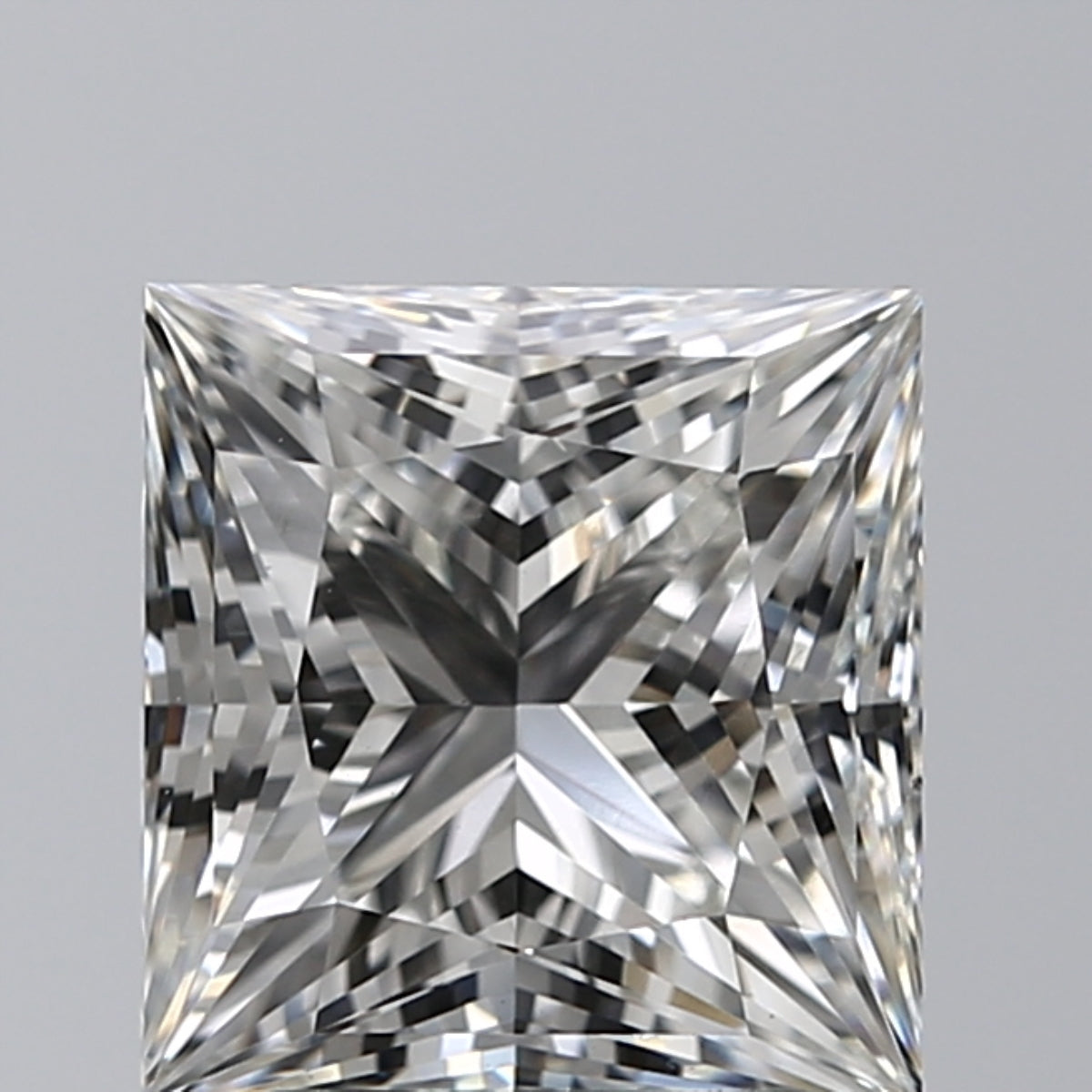 Lab-Grown 2.51 Carat Princess Cut Diamond color H Clarity VS2 With GIA Certificate, precious stones, engagement diamonds