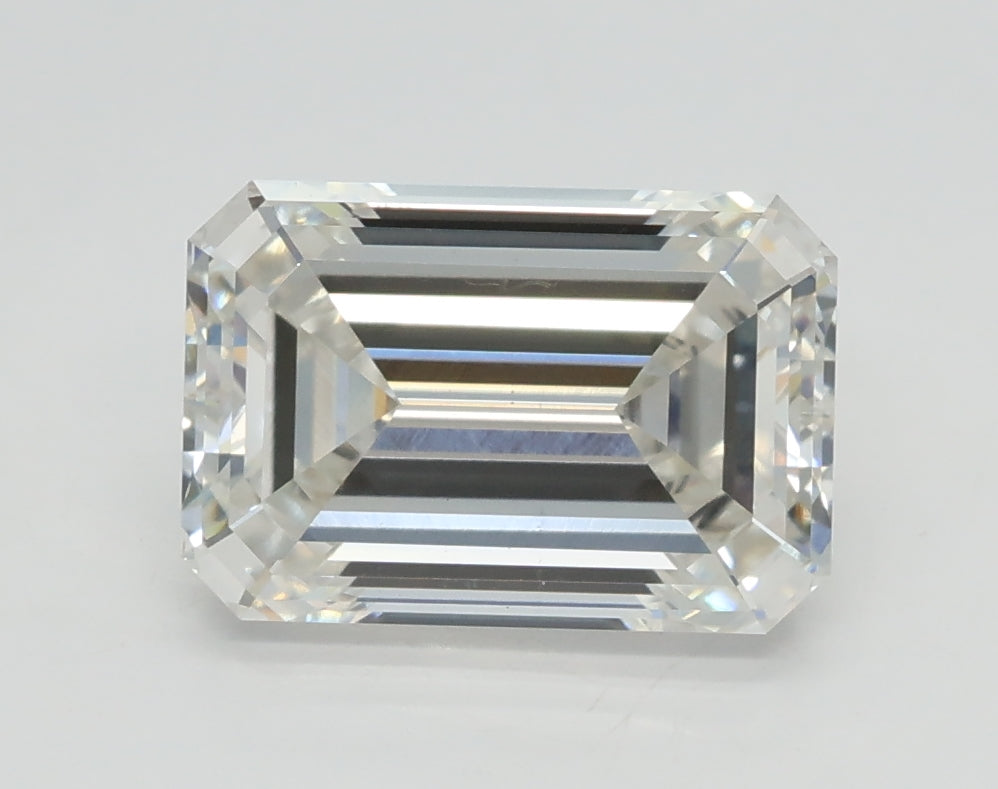Lab-Grown 2.02 Carat Emerald Cut Diamond color G Clarity VS1 With GIA Certificate, precious stones, engagement diamonds
