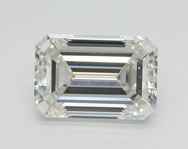 Lab-Grown 2.02 Carat Emerald Cut Diamond color G Clarity VS1 With GIA Certificate, precious stones, engagement diamonds
