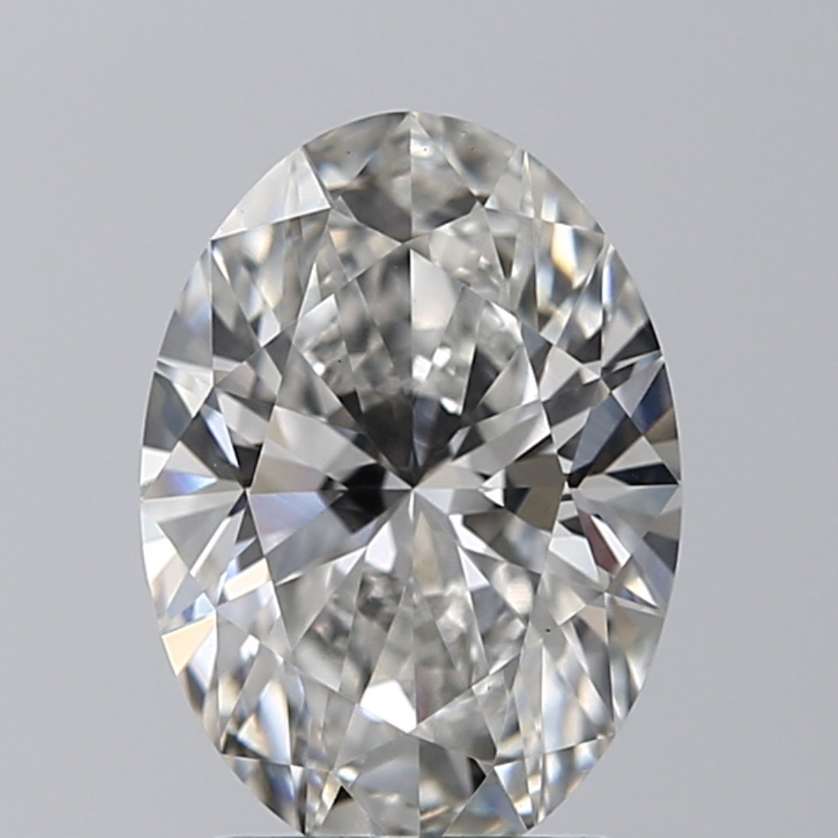 Lab-Grown 2.01 Carat Oval Shape Diamond color G Clarity VVS2 With GIA Certificate, precious stones, engagement diamonds