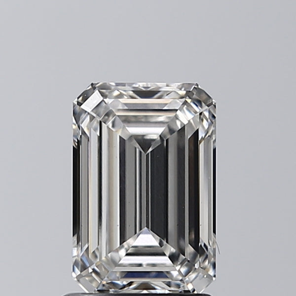 Lab-Grown 1.50 Carat Emerald Cut Diamond color G Clarity VVS2 With GIA Certificate, precious stones, engagement diamonds