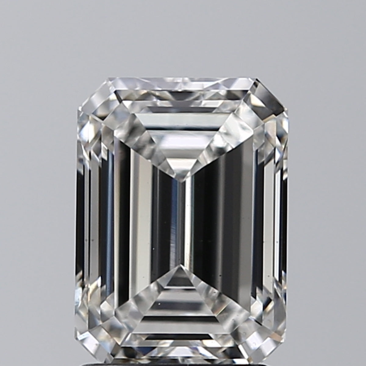 Lab-Grown 2.01 Carat Emerald Cut Diamond color F Clarity VS1 With GIA Certificate, precious stones, engagement diamonds