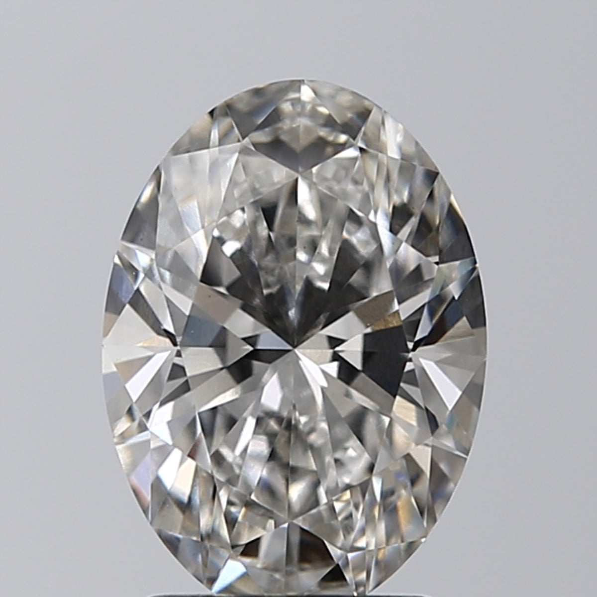 Lab-Grown 2.01 Carat Oval Shape Diamond color G Clarity VS1 With GIA Certificate, precious stones, engagement diamonds