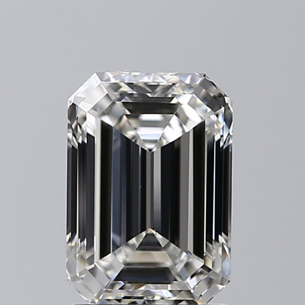 Lab-Grown 1.70 Carat Emerald Cut Diamond color G Clarity VVS2 With GIA Certificate, precious stones, engagement diamonds