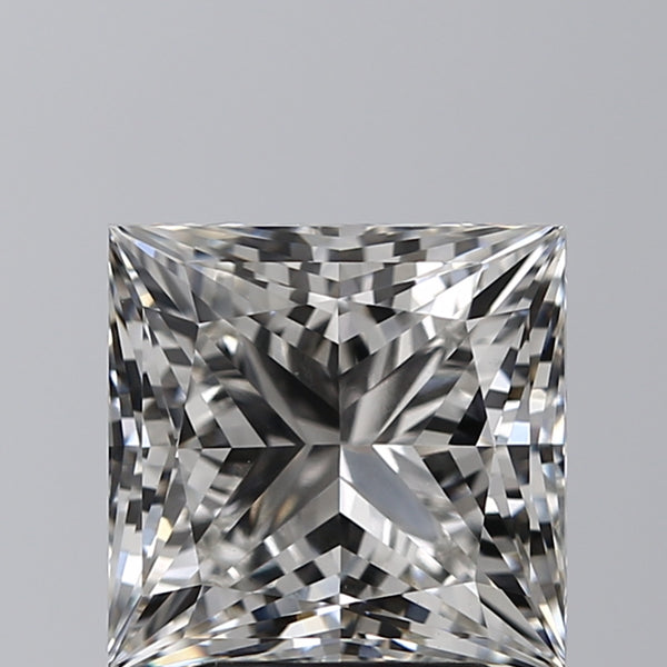 Lab-Grown 3.52 Carat Princess Cut Diamond color H Clarity VVS2 With GIA Certificate, precious stones, engagement diamonds