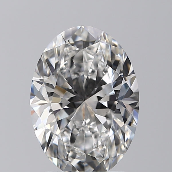 Lab-Grown 2.01 Carat Oval Shape Diamond color E Clarity VS1 With GIA Certificate, precious stones, engagement diamonds