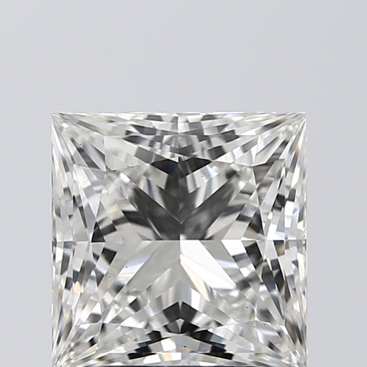 Lab-Grown 2.71 Carat Princess Cut Diamond color G Clarity VS1 With GIA Certificate, precious stones, engagement diamonds