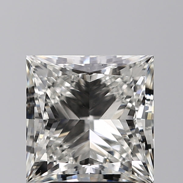 Lab-Grown 3.01 Carat Princess Cut Diamond color H Clarity VS1 With GIA Certificate, precious stones, engagement diamonds