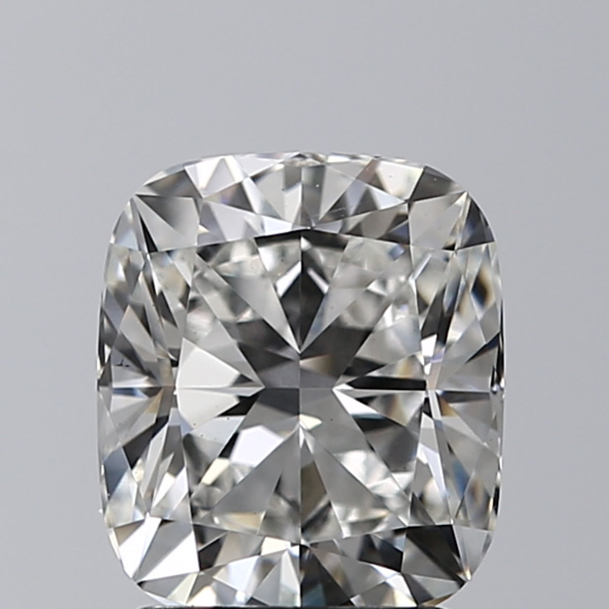 Lab-Grown 2.03 Carat Cushion Modified Brilliant Cut Diamond color G Clarity VS1 With GIA Certificate, precious stones, engagement diamonds