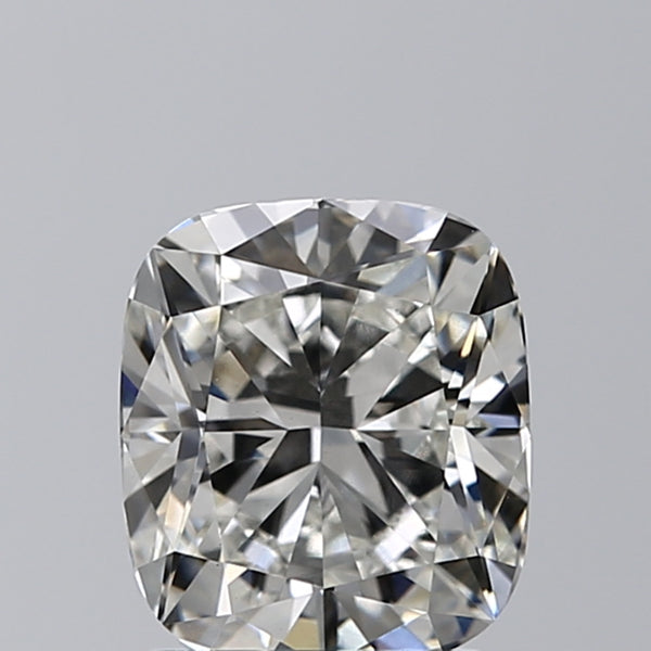 Lab-Grown 1.71 Carat Cushion Modified Brilliant Cut Diamond color G Clarity VVS2 With GIA Certificate, precious stones, engagement diamonds