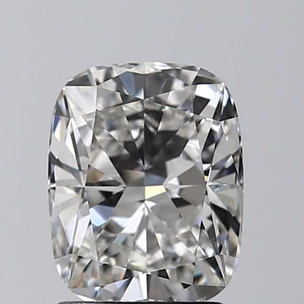 Lab-Grown 1.71 Carat Cushion Modified Brilliant Cut Diamond color G Clarity VS1 With GIA Certificate, precious stones, engagement diamonds
