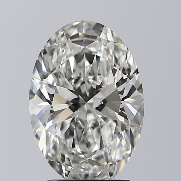 Lab-Grown 2.24 Carat Oval Shape Diamond color G Clarity VS1 With GIA Certificate, precious stones, engagement diamonds