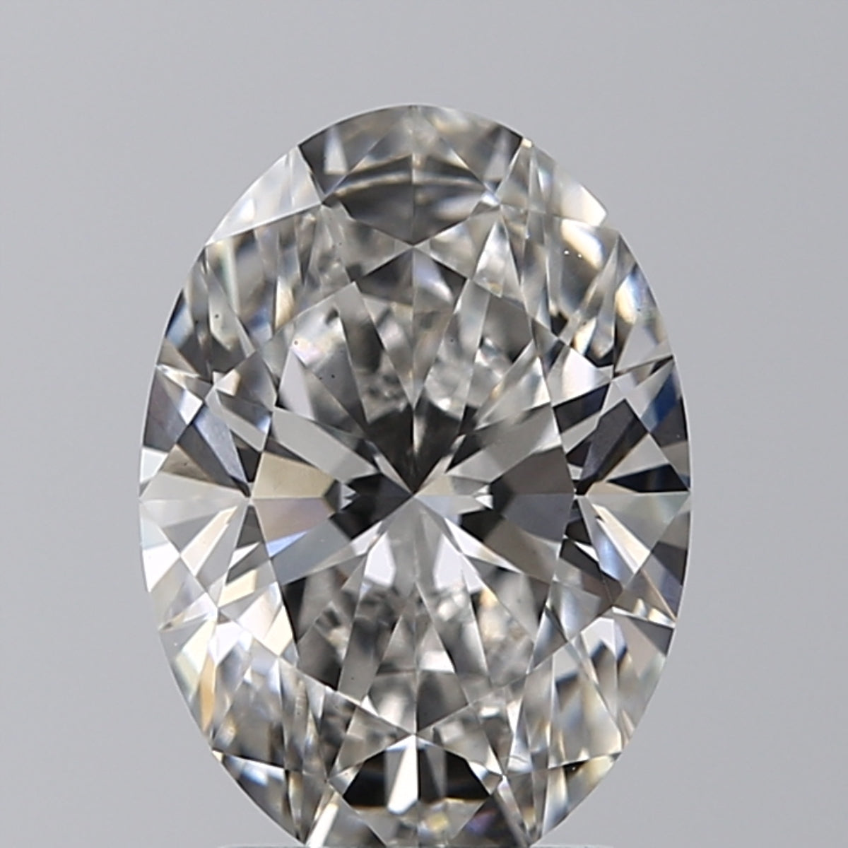 Lab-Grown 2.03 Carat Oval Shape Diamond color G Clarity VVS2 With GIA Certificate, precious stones, engagement diamonds