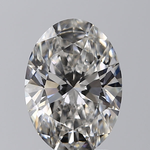 Lab-Grown 2.03 Carat Oval Shape Diamond color G Clarity VVS2 With GIA Certificate, precious stones, engagement diamonds